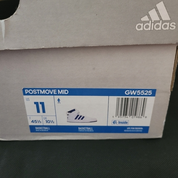 NIB ADIDAS POSTMOVE MID SHOES - MEN - Size 11 NEW IN BOX - Picture 5 of 9